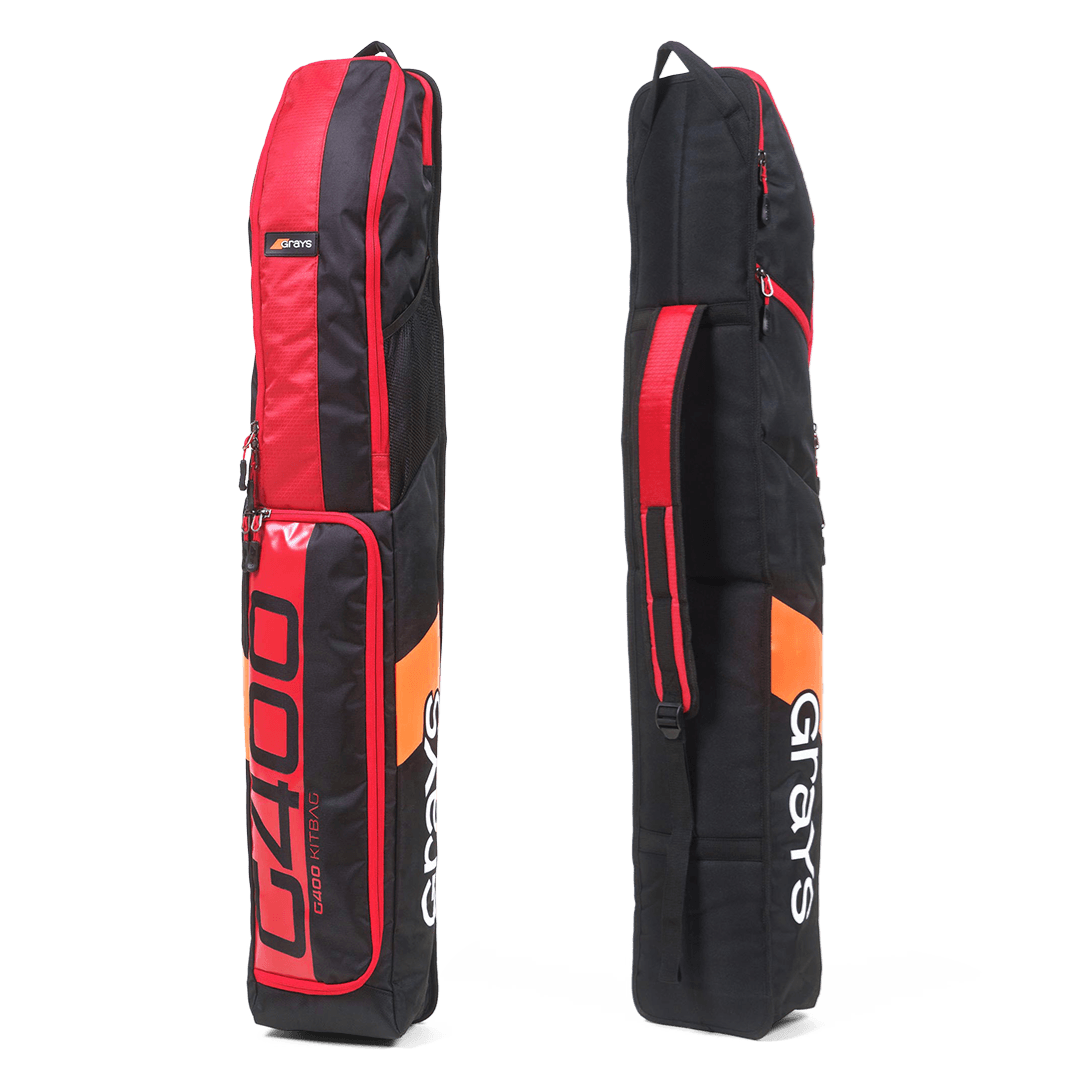 Grays | Grays G400 Kit bag | G400 Kit bag - Black/Red | Total Hockey