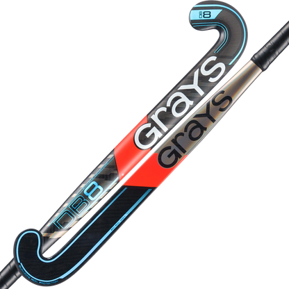 Grays | Grays DB8 Black/Blue (2025) | DB8 Black/Blue (2025) - 36.5" Light | Total Hockey