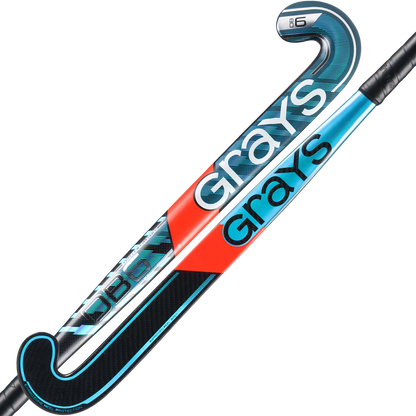 Grays | Grays DB6 Black/Blue (2025) | DB6 Black/Blue (2025) - 36.5" Light | Total Hockey