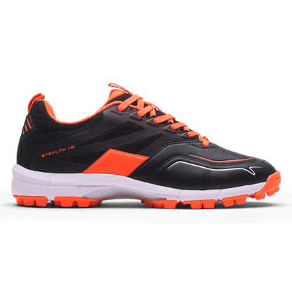 Grays | Grays Stealth 1.0 Black/Orange Jr (2025) | Stealth 1.0 Black/Orange Jr (2025) - EUR 35 | UK 2 | Total Hockey