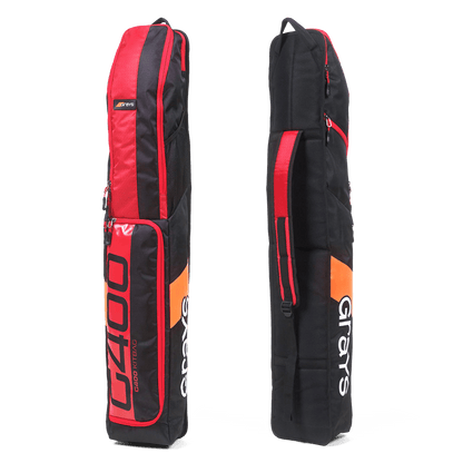 Grays | Grays G400 Kit bag | G400 Kit bag - Black/Red | Total Hockey