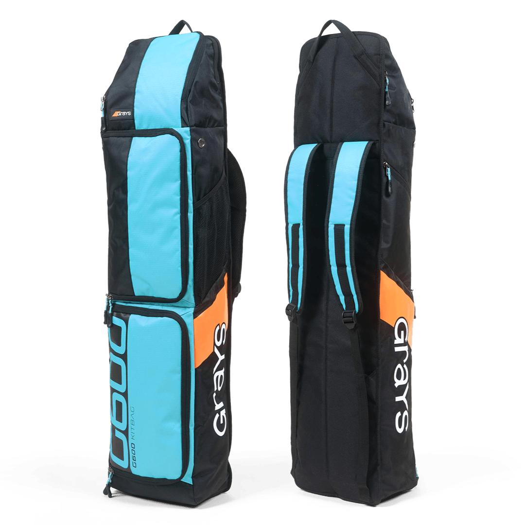 Grays | Grays G600 Kit bag | G600 Kit bag - Black/Aqua | Total Hockey