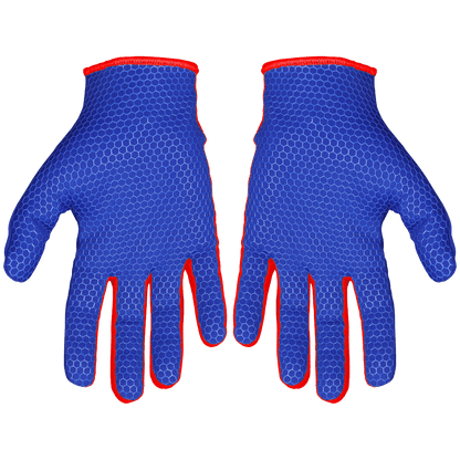 Grays | Grays Skinfull PRO Gloves PAIR | Skinfull PRO Gloves PAIR - Royal/Red / 3XSmall | Total Hockey
