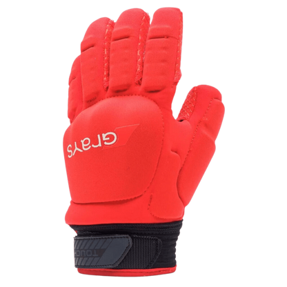 Grays | Grays Touch Pro Glove Right Hand | Touch Pro Glove Right Hand - Red / XSmall | Total Hockey