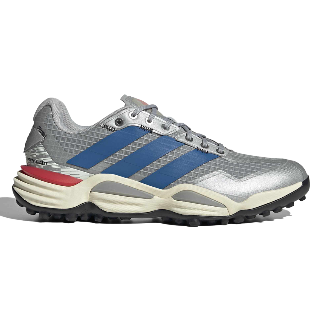 Adipower Hockey 4 Silver Met/Bright Royal (2026)